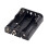 2/3/4/6/8 Steckplätze LR06 Batteriegehäusehalter-3 Abschnitte 1