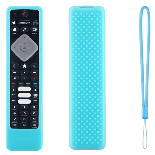 Protecteurs de télécommande en Silicone, coins- Couleur bleu pin