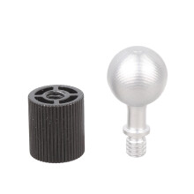 Professioneller Aluminium-Adapter 1/4 Zoll 17 mm-Silberne Farbe