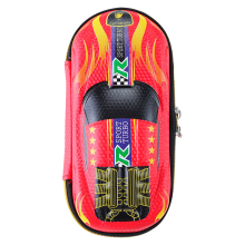 Estojo para lápis com design de supercarro, capa protetora antichoque em material EVA para estudantes e adolescentes.