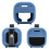 Waterproof Shock Absorbing Protective Shell for Dedicated-Blue 5