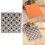 Embossing Folder Uneven Plastic Geometric Embossed Template 2