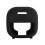 Nonslip Silicone Case for Dedicated Model Wireless-Black 1