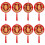 Round Shape Traditional Decors Blessing Pendant with String-E 2