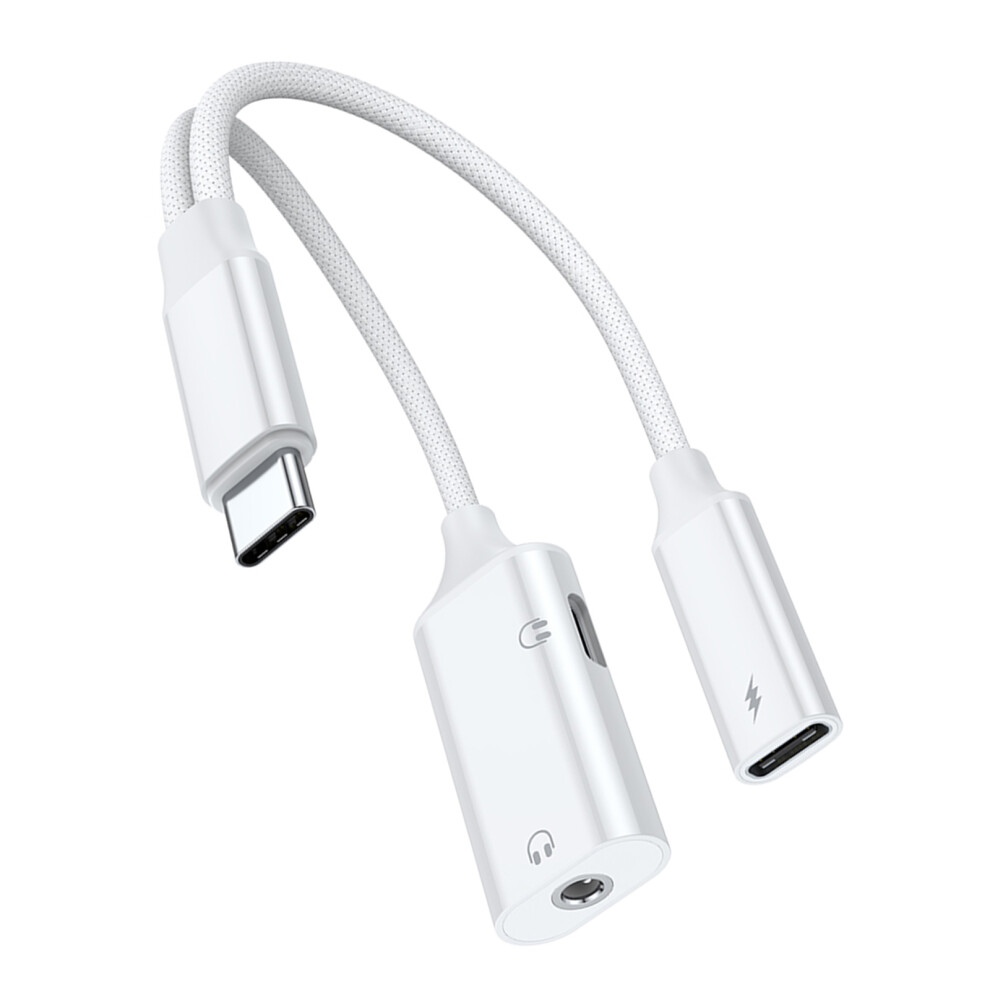 Simultaneous Charging Listen Adapters Type-Side Earphones Char 7709000175772