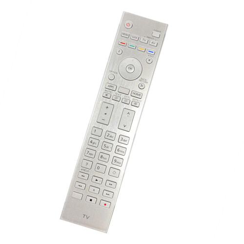 Télécommande de télévision ergonomique, disposition intuitive