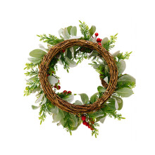 Christmas Wreath Artificial Wreath for Home Party Outdoor Indoor
