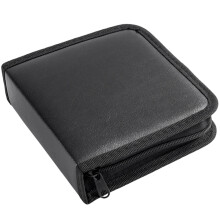 40 Slot Automotive CDs Storage Book Heavy Duty PU Construction
