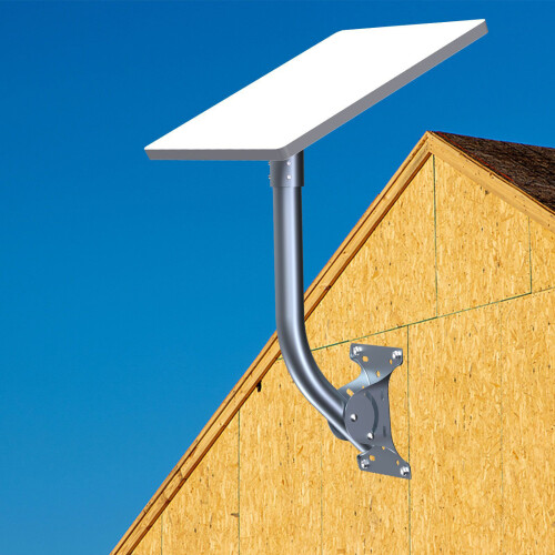 Adjustable Angle Stainless Steel Long Wall Mount-Bend pipe 1