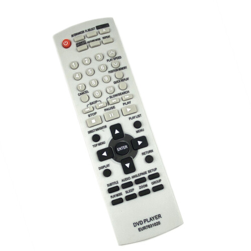 Boutons ergonomiques de télécommande de lecteur universel pour