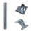 Weatherproof Metal Iron Satellite Mount Adapter-Straight pipe 1