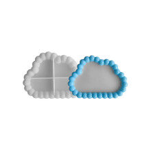 Silicone Tray Molds Epoxy Resin Molds Multishaped-cloud shape