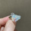 Cartoon hart/beer vorm ring schattig acryl open ring-stijl 1 5