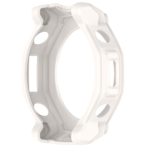 Ruggedized Thin Smartwatch Case TPU Construction Scratch-White