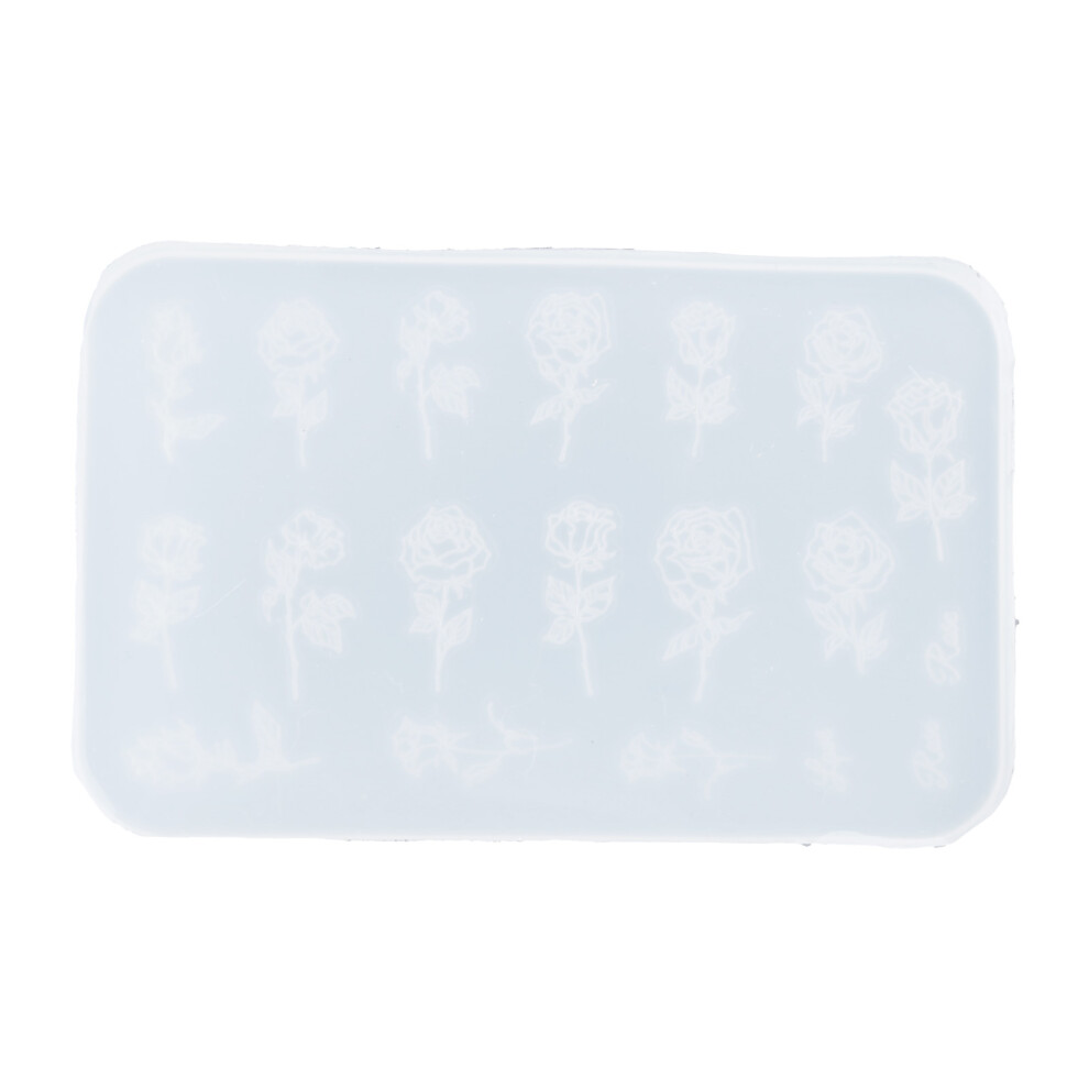 Dimensional Nail Creating 3D Embossing Molds Silicone Nail-14