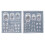 Elf Doll DIY Silicone Nail Stamping Plate Devil Horns DIY-SET 2