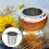 De Aço Inoxidável Folhas Coador Temperos 6
