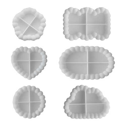 Multiförmige Tablettformen, Harzgussformen für-Wolkenform 1