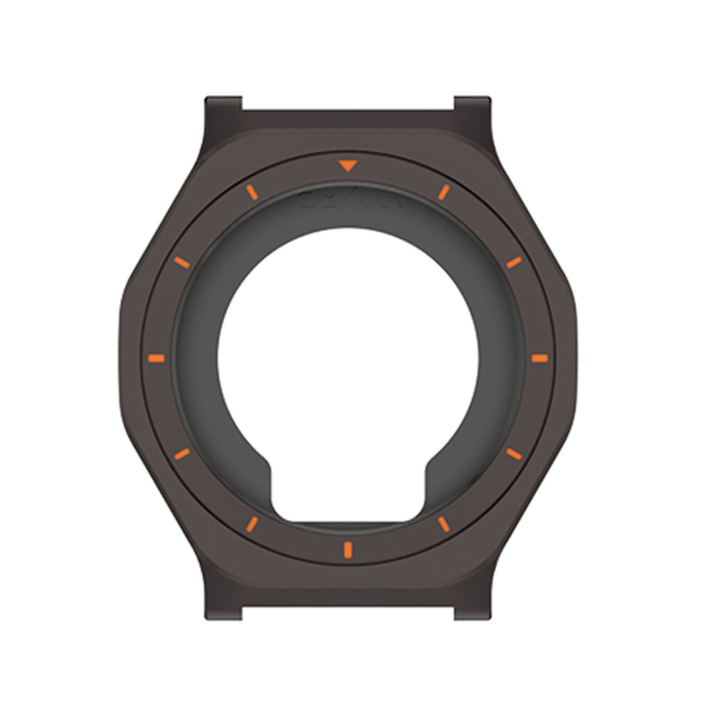 Corrosion Resistant Metal Smartwatch Cover Hassle- Dark/Gray 7709000178223