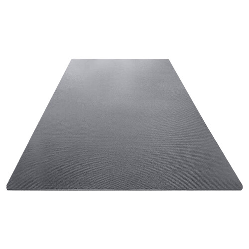 Eleganter Naturfaser-Teppich, flauschigerer Teppich für-Grau 5