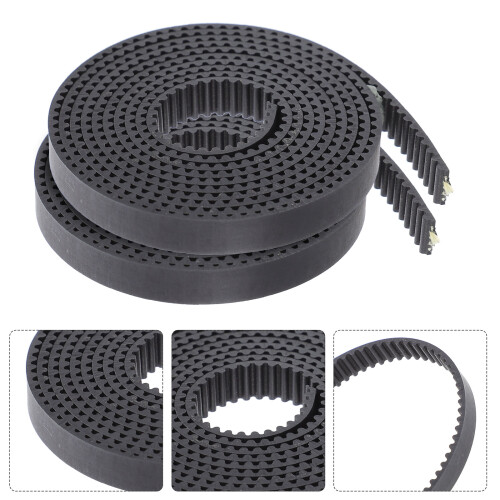 2Pcs Correia De Borracha Para Impressora 3D 2Gt 6Mm 2