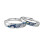 Adjustable Couple Friendship Stackable Ring Simple-male 3
