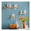 Vintage Design Birds On Tree Branch Decor, Μοναδικό Ρητινικό Υλικό, Οικολογικό, Αδιάβροχο, Επιτοίχιο 5