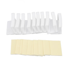 Elegantes percheros de pared, duraderos y resistentes con adhesivo de doble cara fuerte, diseño minimalista y elegante, perfectos para organizar