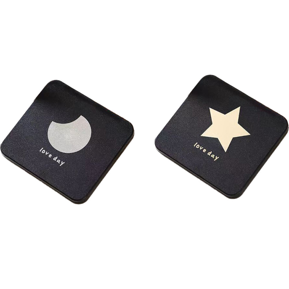 Carry Confidence In Your Pocket With Our Compact Mirror, Equipped With A Frosted Texture Shell And Double-Sided Mirrors, Perfect For Quick Touch-Ups O