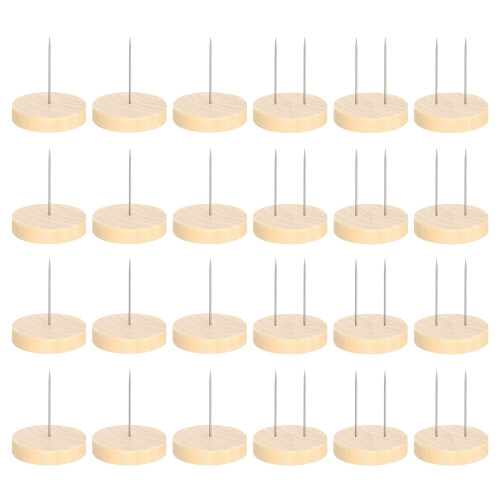 24 Pcs Knitted Dolls Display Stand Action Figure Stand Single