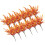 12pcs Fall Eucalyptuses Branches Artificial-Eucalyptus orange 1