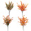 12pcs Fall Eucalyptuses Branches Artificial-Eucalyptus orange 2