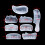 Resin Casting Mold Silicone Comb Mold for DIY Mirror Comb-1 3