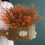 12pcs Fall Eucalyptuses Branches Artificial-Eucalyptus orange 5