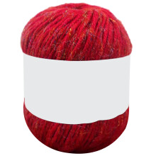 Skein Wool Yarn for Hand Knitting and Crocheting-10 Tang Hong