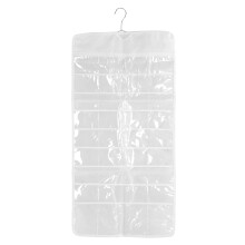 Estuche transparente para guardar joyas, bolsa protectora para mantener tus accesorios a salvo en armarios o vestuarios con práctico diseño de