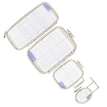 4 Pcs Embroidery Machine Hoop for PC6500 PE770 Embroidery Frame