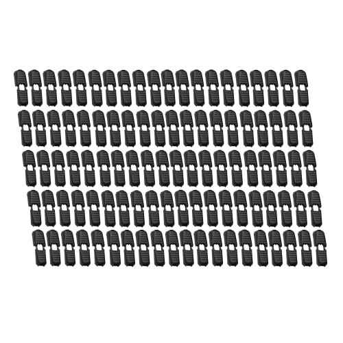 50/100Pcs Zippers Pull Cord Lock Cord Lock For-100 pieces