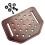 Elegant Dark Brown Leather Cutter Case Holsters,-Brown 1