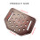 Elegant Dark Brown Leather Cutter Case Holsters,-Brown 4