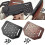 Elegant Dark Brown Leather Cutter Case Holsters,-Brown 7