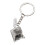 Creative Marine Life Keychain Pendant Practical-black fish 1