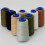 4 Spools of Polyester Sewing Thread 1000Yards Per Spool-Black 7