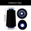 4 Spools of Polyester Sewing Thread 1000Yards Per Spool-Black 4