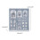 Timbres en Silicone cornes du diable bricolage moule d'art-1 10