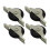 (large black) 4 Pieces Push Pull Window Pulley Nylon Pulley Replacement Hardware Wear 1