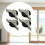 (large black) 4 Pieces Push Pull Window Pulley Nylon Pulley Replacement Hardware Wear 3