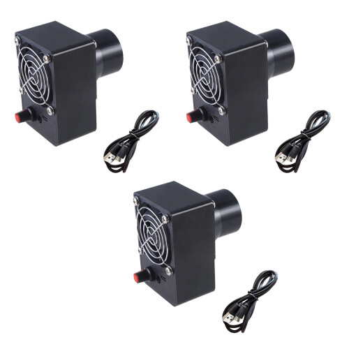 Adjustable Speed 60 Fan Blower with USB Cable 5.5x2.1mm-38mm 2