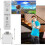 (White) 2 Motion Plus Adapter Sensor For Wii Remote Controller, Motion Plus Adaptor Accelerator Replacement For Wii Motion Plus Adapter 3