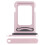 (Pink) For iPhone 15 SIM + SIM Card Tray 1